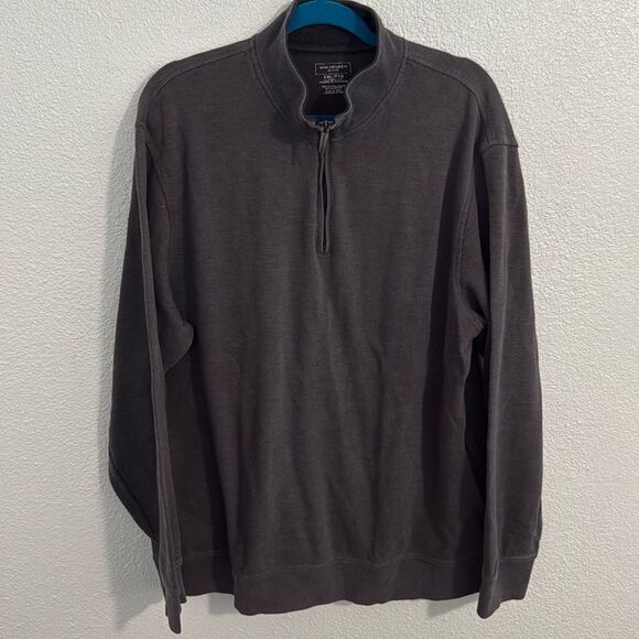 Van Heusen- Mens 1/4 zip long sleeve- grey- Size XXL - Picture 1 of 7